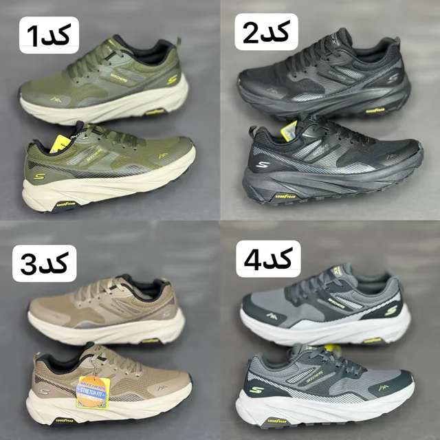 کتونی مردانه اسکیچرز sky مستر درجه۱/نرم و راحت /مخصوص رانینگ /سایز۴۰تا۴۵/تک و عمده موجود Skeachers sky
