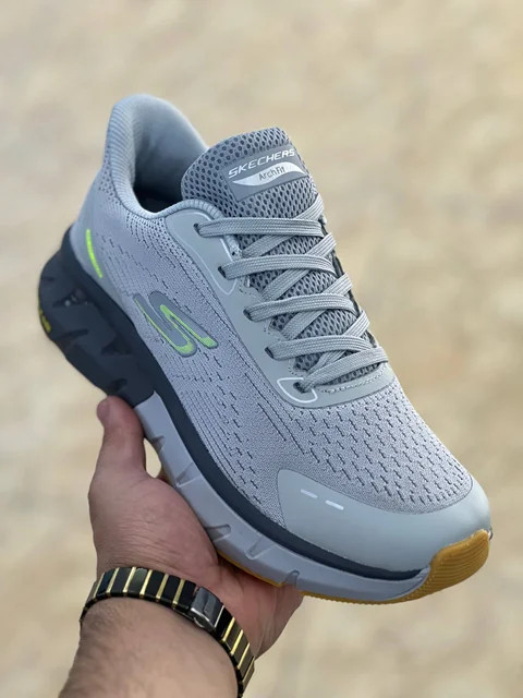 کتونی مردانه اسکیچرز آرچ فیت مسترکوالیتی /نرم و طبی /مخصوص رانینگ و روزمره/سایز۴۰تا۴۵/تضمین کیفیت/تک و عمده موجود Skeachers arch fit